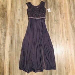 NWT David’s Bridal Purple Formal/Prom Dress